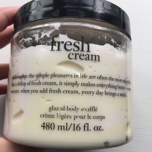 Glazed Body Soufflé Fresh Cream